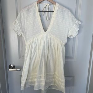 Urban Outfitters V-Neck Mini Frock Dress